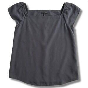 Banana Republic Puff Sleeve Square Neck Top Size XS | 100% Lyocell | Soft